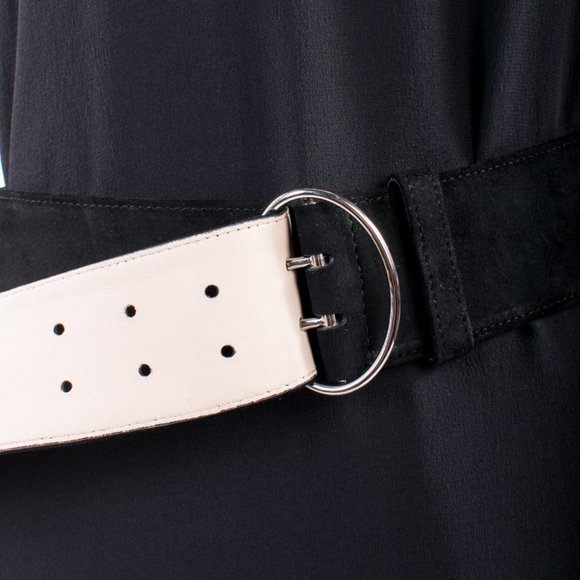 PRADA BLACK CLASSIC BELT | WOMENS SIZE 75CM - Picture 3 of 5